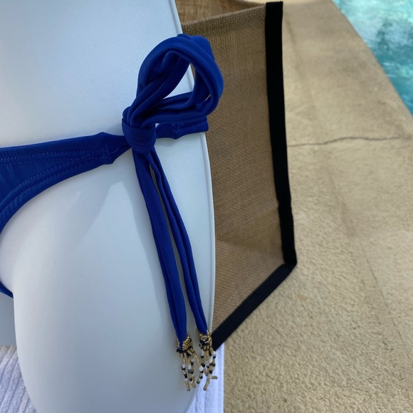 Blue bikini set. Imported. Made in Colombia - NEW with tags - Picture 3 of 13